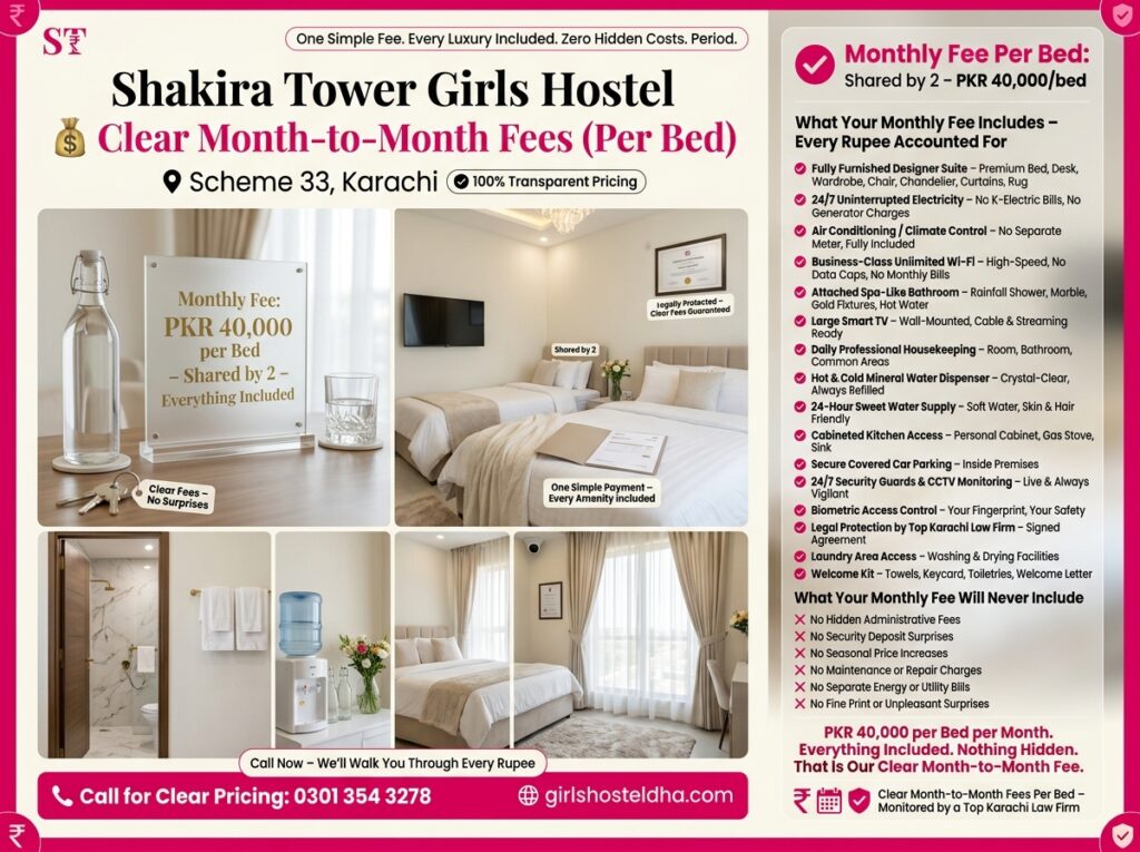 Clear Month-to-month Fees (Per Bed)