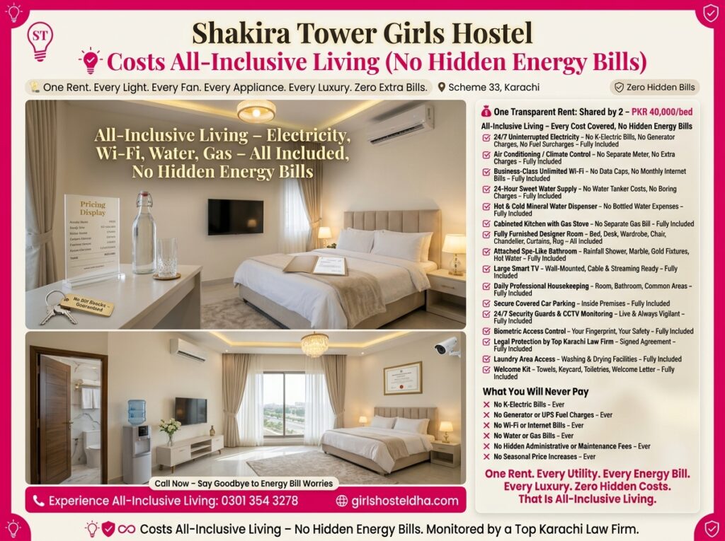 Costs All-Inclusive Living (No Hidden Energy Bills)