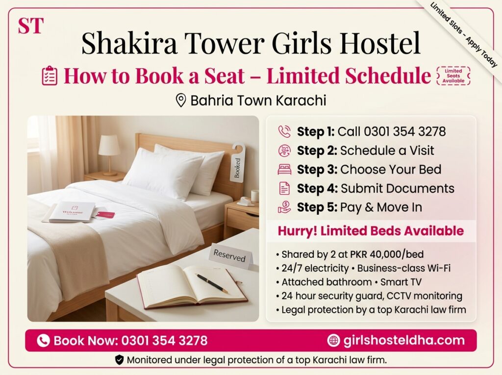 How to Book a Seat– Limited Schedule