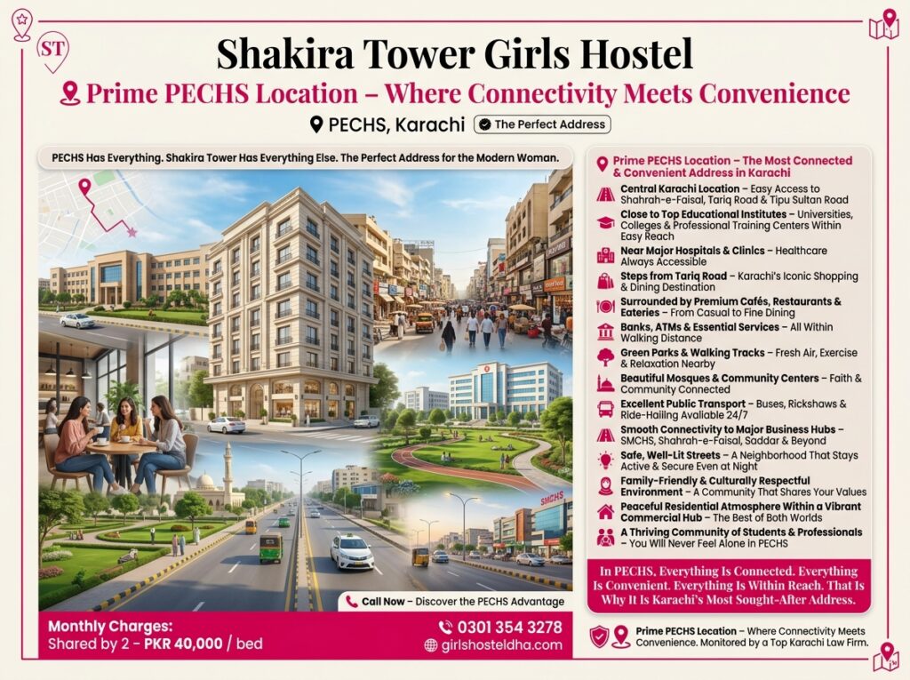 Prime PECHS Location Where Connectivity Meets Convenience
