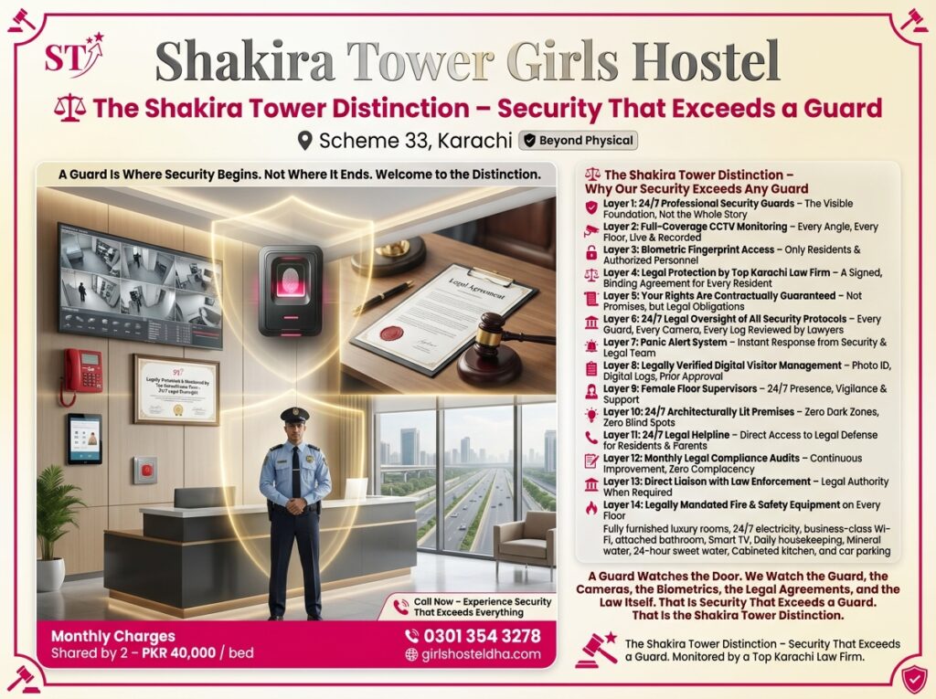 The Shakira Tower Distinction Security That Exceeds a Guard